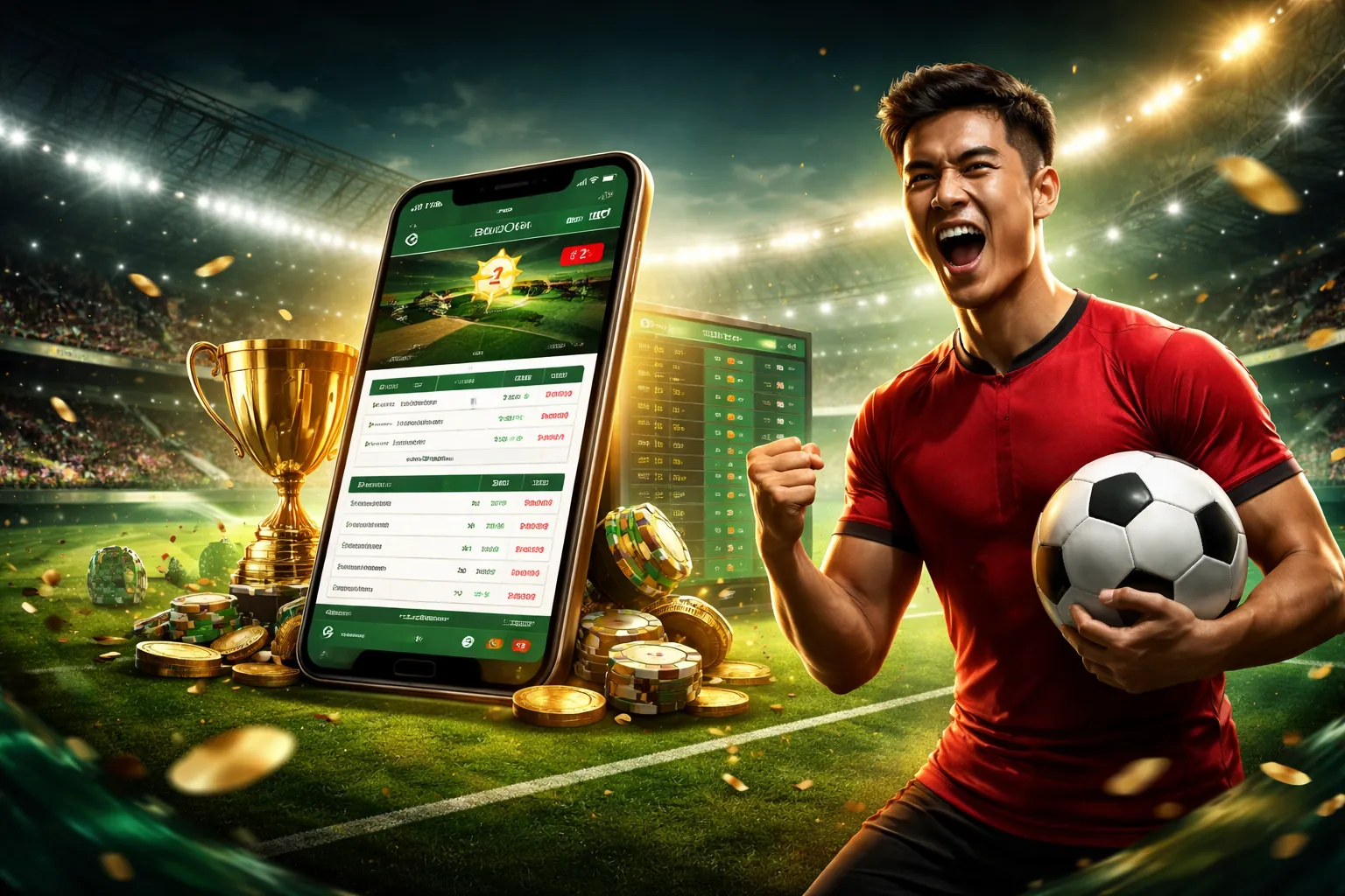 Hình ảnh sòng bạc trực tuyến 188bet với người chia bài thật và bàn Baccarat.